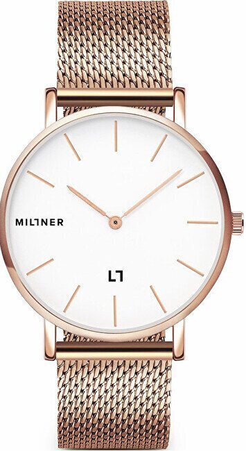 Pulkstenis sievietēm Millner Mayfair Rose Gold 39 mm cena un informācija | Sieviešu pulksteņi | 220.lv