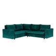 Universāls mīkstais stūra dīvāns Selsey Violetanio, zaļš