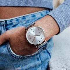 Женские часы Millner Mayfair Rose Silver 39 мм цена и информация | Женские часы | 220.lv