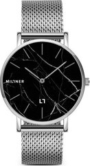 Женские часы Millner Silver Black цена и информация | Женские часы | 220.lv