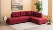 Stūra dīvāns Artie Manama, sarkans cena un informācija | Stūra dīvāni | 220.lv