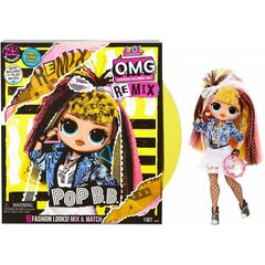 L.O.L. Surprise! O.M.G. Remix POP BB модная кукла - 25 сюрпризов с музыкой цена и информация | Игрушки для девочек | 220.lv
