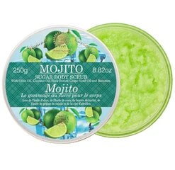 Cukura skrubis MOJITO Saules Fabrika 250 g cena un informācija | Ķermeņa skrubji | 220.lv