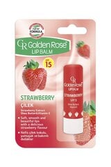 Lūpu balzams Golden Rose SPF15 4,6 g, 04 Strawberry cena un informācija | Lūpu krāsas, balzāmi, spīdumi, vazelīns | 220.lv