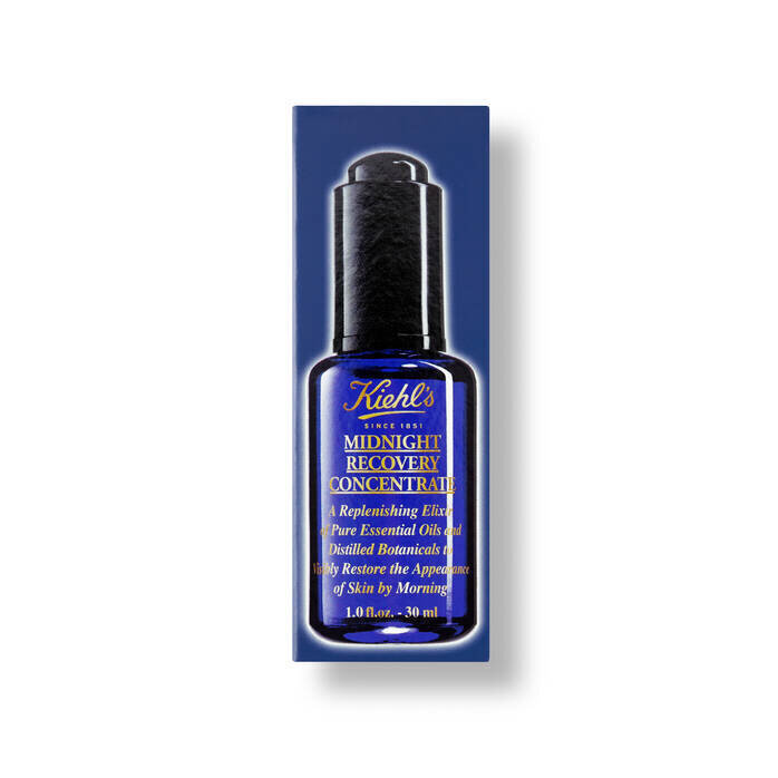 Mitrinoša sejas eļļa Kiehl's Midnight Recovery Concentrate, 30 ml cena un informācija | Serumi sejai, eļļas | 220.lv