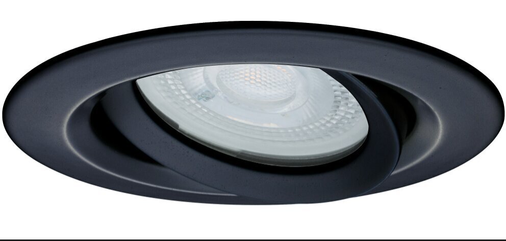 Light Prestige iebūvējams gaismeklis Lagos Black cena un informācija | Iebūvējamās lampas, LED paneļi | 220.lv