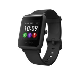 Amazfit Bip S Lite Charcoal Black цена и информация | Смарт-часы (smartwatch) | 220.lv