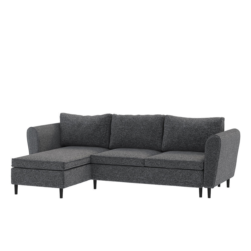 Universāls stūra dīvāns Selsey Merith, tumši pelēks цена и информация | Stūra dīvāni | 220.lv