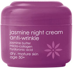 Ночной крем для зрелой кожи Ziaja Jasmine Anti-Age, 50 мл цена и информация | Наносите на чистую кожу лица. Подержите около 10-15 минут и смойте водой. | 220.lv