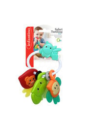Graužamā rotaļlieta Safari Infantino cena un informācija | Zobu riņķi | 220.lv
