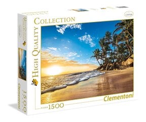 Пазл Clementoni High Quality Collection Тропический рассвет/Tropical sunrise, 1500 д. цена и информация | Пазлы | 220.lv