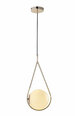 Light Prestige piekaramā lampa Lacrima Gold