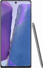 Samsung Galaxy Note 20 5G, 256GB, Dual SIM, Grey цена и информация | Мобильные телефоны | 220.lv