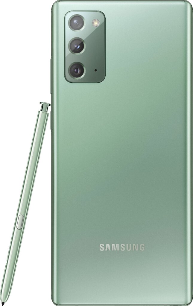 Samsung Galaxy Note 20 5G, 256GB, Dual SIM, Mystic Green cena un informācija | Mobilie telefoni | 220.lv