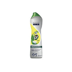 Чистящее средство для твердых поверхностей CIF Cream Lemon Cleaner, 750мл цена и информация | Чистящие средства | 220.lv