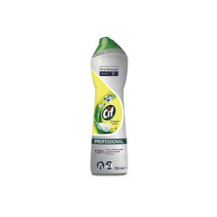 Mazgāšanas līdzeklis cietām virsmām CIF Cream Lemon Cleaner 750ml цена и информация | Очистители | 220.lv