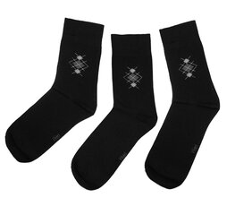 Мужские носки "Ромбы" (3 пары в упаковке) цена и информация | Мужские носки | 220.lv