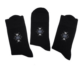Мужские носки "Ромбы" (3 пары в упаковке) цена и информация | Мужские носки | 220.lv
