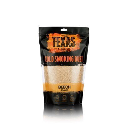 "Texas Club" Buka putekļi aukstai smēķēšanai, 500 g cena un informācija | Kokogles, briketes, uguns aizdedzināšanas līdzekļi | 220.lv