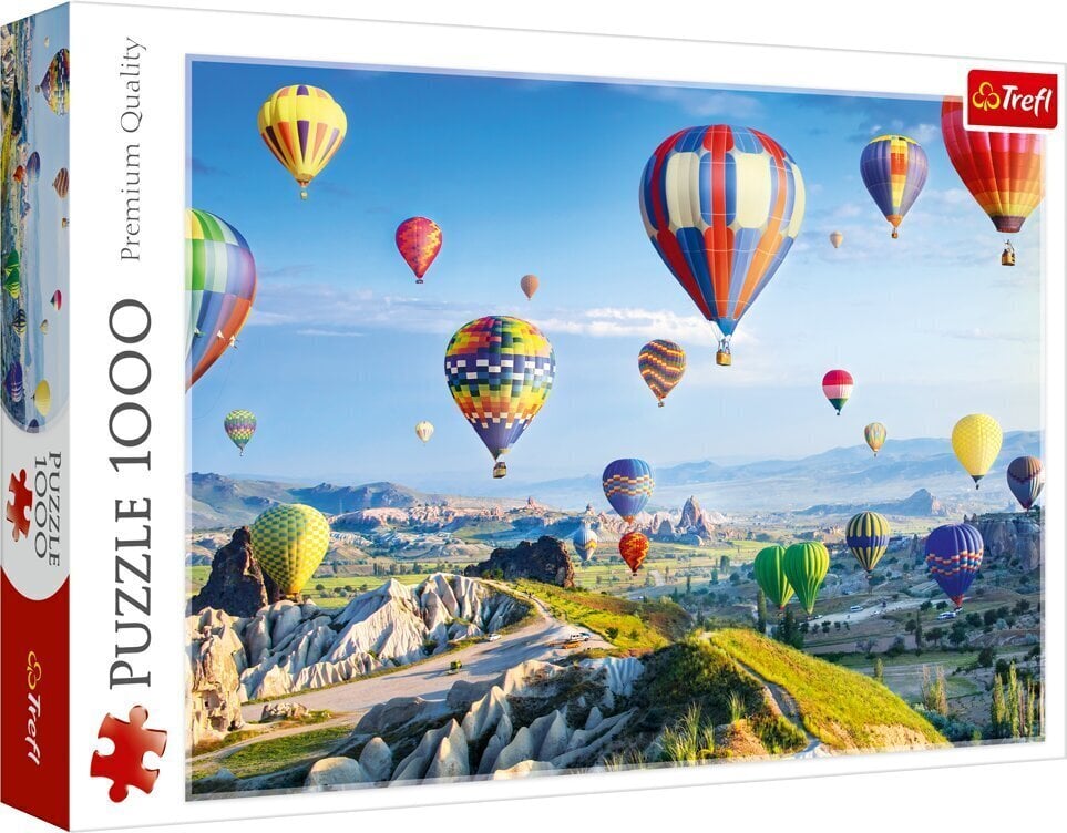 Puzle Trefl Premium Quality Skats uz Kapadokiju, 1000 d. cena un informācija | Puzles, 3D puzles | 220.lv