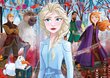 Pužļu komplekts Clementoni Ledus sirds (Frozen), 2x20+2x60 d. цена и информация | Puzles, 3D puzles | 220.lv