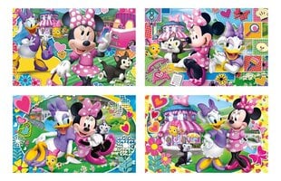 Pužļu komplekts Clementoni Pelīte Minnija (Minnie Mouse), 2x20+2x60 d. cena un informācija | Puzles, 3D puzles | 220.lv