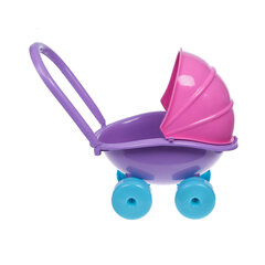 Пластиковая кукольная коляска Giedrė 4IQ цена и информация | Игрушки для девочек | 220.lv