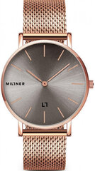 Pulkstenis sievietēm Millner Mayfair Rose Graphite 39 mm cena un informācija | Sieviešu pulksteņi | 220.lv