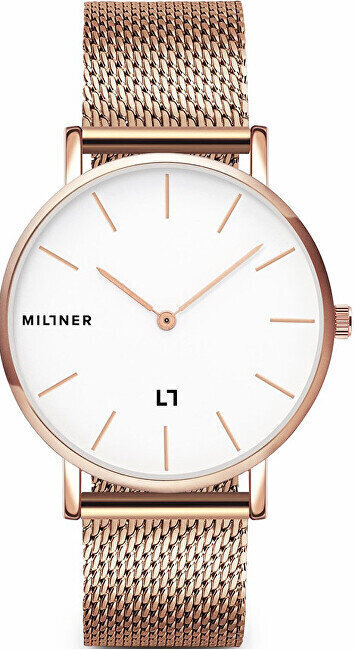 Pulkstenis sievietēm Millner Mayfair S Rose Gold 36 mm cena un informācija | Sieviešu pulksteņi | 220.lv