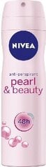 Дезодорант-спрей для женщин Nivea Pearl & Beauty, 150 мл цена и информация | Дезодоранты | 220.lv