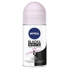 Шариковый дезодорант для женщин Nivea Invisible Clear, 50 мл цена и информация | Дезодоранты | 220.lv
