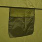 Dušas telts vidaXL, zaļa cena un informācija | Teltis | 220.lv