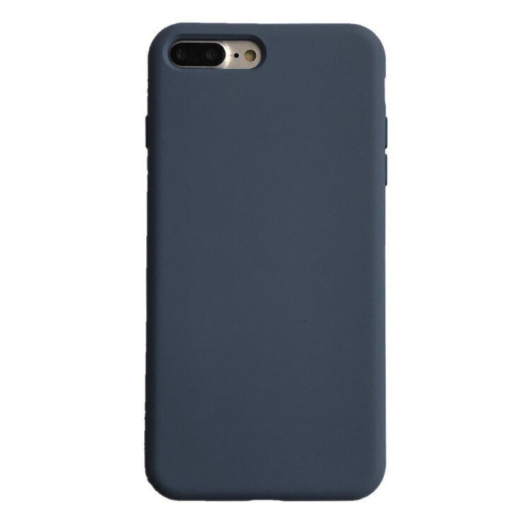 Telefona maciņš Liquid Silicone 1.5mm piemērots Apple iPhone 12 mini, tumši zils цена и информация | Telefonu vāciņi, maciņi | 220.lv