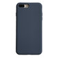 Telefona maciņš Liquid Silicone 1.5mm piemērots Apple iPhone 12 mini, tumši zils cena un informācija | Telefonu vāciņi, maciņi | 220.lv