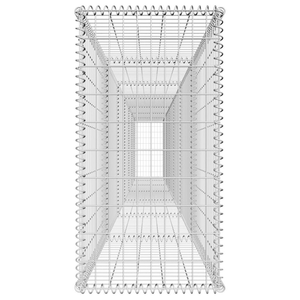 Gabiona siena ar vāku, 600 x 50 100 cm cena un informācija | Dārza instrumenti | 220.lv