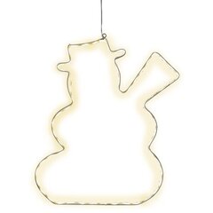 LED dekors Sniegavīrs cena un informācija | Ziemassvētku lampiņas, LED virtenes | 220.lv