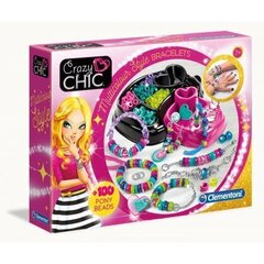 Набор для изготовления браслетов Clementoni Crazy Chic Multicolor Style 78415 цена и информация | Игрушки для девочек | 220.lv