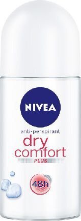 Rullīšu dezodorants sievietēm Nivea Dry Comfort, 50 ml cena un informācija | Dezodoranti | 220.lv