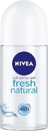 Rullīšu dezodorants sievietēm Nivea Fresh Natural, 50 ml cena un informācija | Dezodoranti | 220.lv