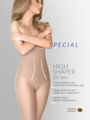 HIGH SHAPER sieviešu zeķubikses, 20 Den, beige цена и информация | Колготки | 220.lv