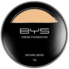 Тональный крем Creme Foundation Natural Beige 10г BYS цена и информация | Пудры, базы под макияж | 220.lv