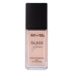 BYS Tonālais krēms Glass Glow Luminous Ivory 30ml цена и информация | Пудры, базы под макияж | 220.lv