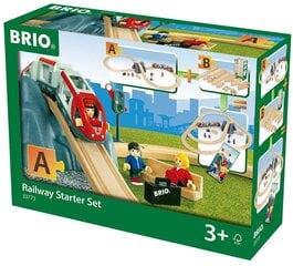 Vilcienu ceļa starta komplekts Brio Railway, 33773 цена и информация | Игрушки для мальчиков | 220.lv