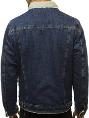 Tumši zila džinsa jaka Dunkan cena un informācija | Vīriešu virsjakas | 220.lv