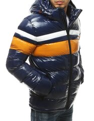 Темно-синяя мужская зимняя куртка Kirol цена и информация | Мужские куртки | 220.lv