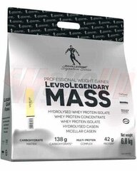 Uztura bagātinātājs - Aminoskābju pulveris Kevin Levrone Legendary Mass (6800 g) cena un informācija | Aminoskābes | 220.lv