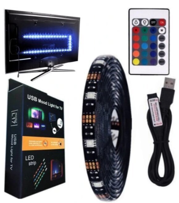 Led RGB TV ar tālvadības pulti cena un informācija | LED lentes | 220.lv