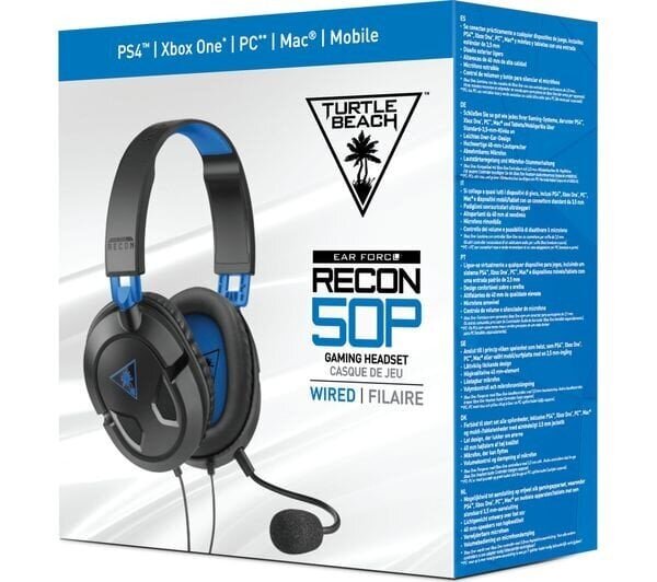 Turtle Beach Recon 50P Black cena un informācija | Austiņas | 220.lv