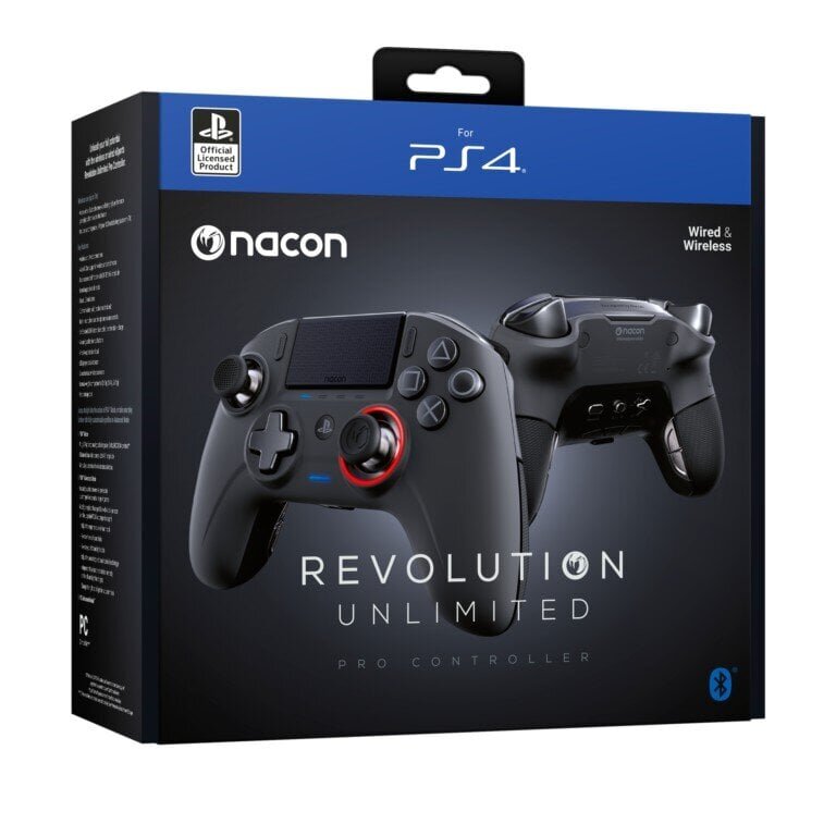 Spēļu kontrolieri Nacon Revolution Unlimited PRO, melns cena un informācija | Spēļu kontrolieri | 220.lv