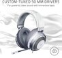 Razer Kraken Mercury White cena un informācija | Austiņas | 220.lv